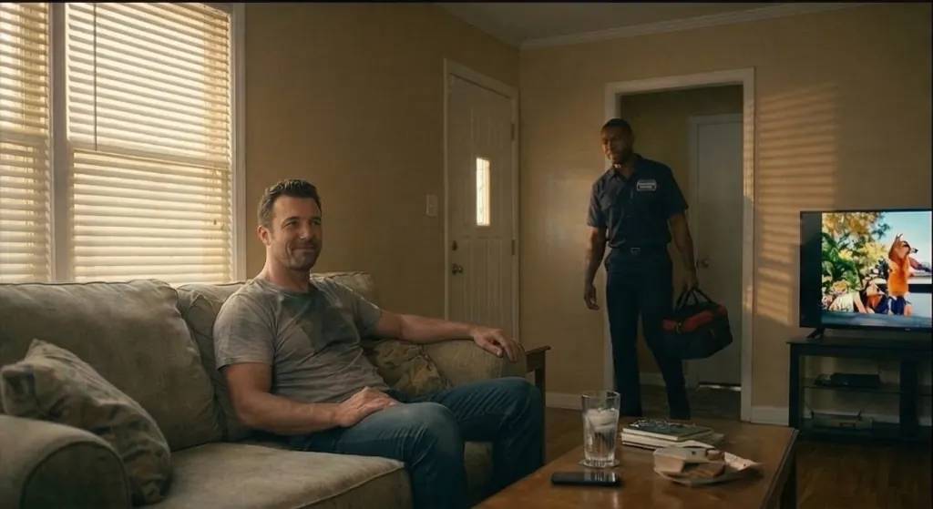 Bluff City AC technician arriving